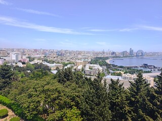 Obraz premium The view of Baku. High quality