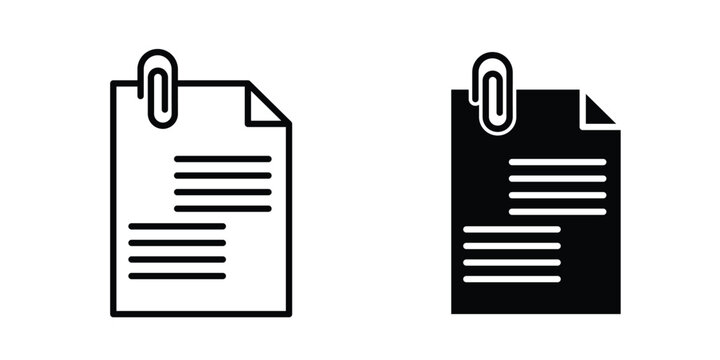 Attach document icon