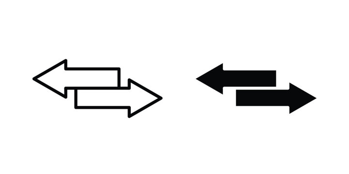 Transfer arrows icon