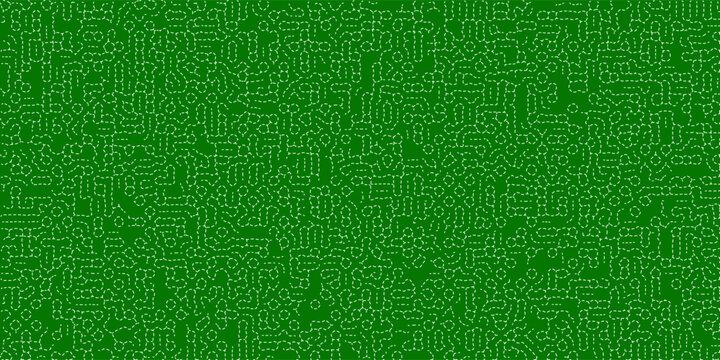 Abstract turing pattern background in green