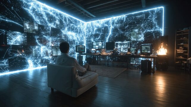 Autonomous synthetic media generation labs producing hyper-realistic virtual environments, predicting user engagement, and deploying adaptive AI-driven content optimization strategies globally