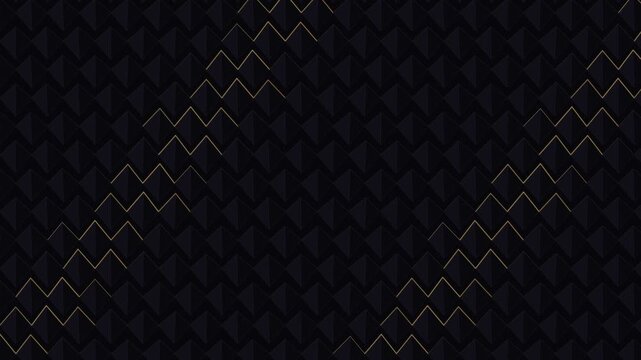 Dark geometric pattern with sharp angles creating a modern design