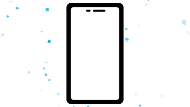 パソコン, スマホ, PC, 紙吹雪, 集中線, 効果線, 漫画, ノートパソコン, コンピュータ, ノート, テクノ, ビジネス, モニター, サイバー, コミュニケーション, オフィス, ネットワーク, 鍵盤, 正月, クリスマス, メリークリスマース, 携帯, 電話, ハロウィン, Personal computer, smartphone, PC, confetti, speed line