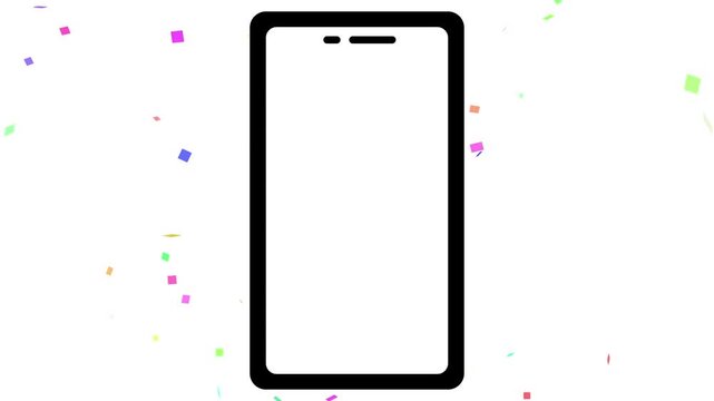 パソコン, スマホ, PC, 紙吹雪, 集中線, 効果線, 漫画, ノートパソコン, コンピュータ, ノート, テクノ, ビジネス, モニター, サイバー, コミュニケーション, オフィス, ネットワーク, 鍵盤, 正月, クリスマス, メリークリスマース, 携帯, 電話, ハロウィン, Personal computer, smartphone, PC, confetti, speed line