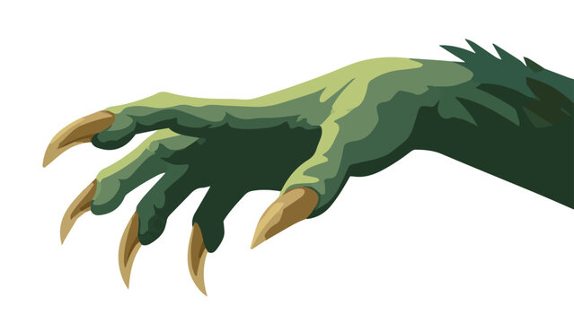Claw of a Mythical Creature with Sharp Talons.