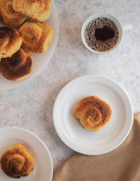 fotograf&iacute;a de roscas de pan 