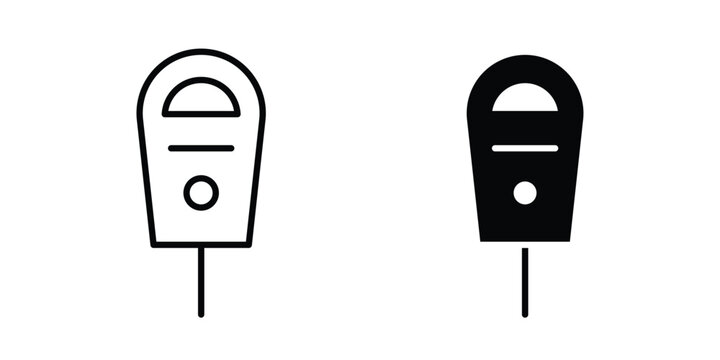 Parking meter icon