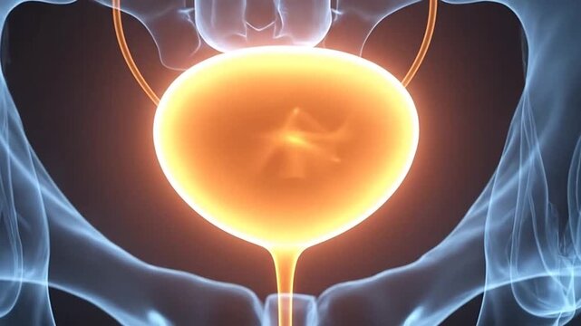 Anatomy of the human urinary bladder.