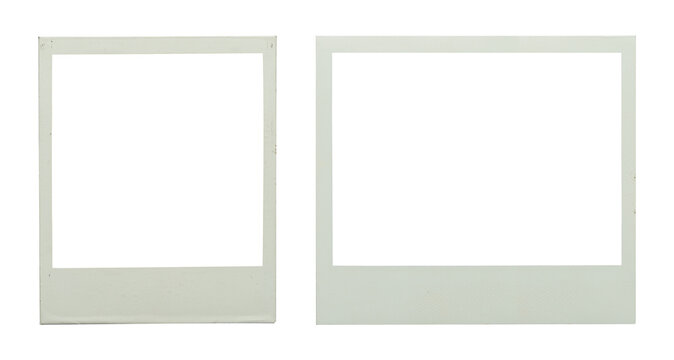 blank vintage photo frame. png isolated on transparent background