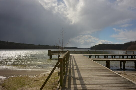 Molo. Nowa Kaletka. Polska - Mazury - Warmia.