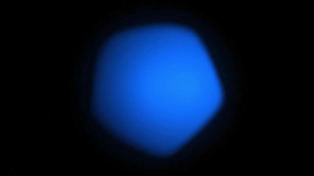 Blue Gradient Light Oscillating Abstract Geometric Light Overlay