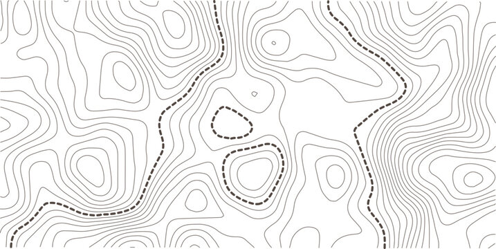 Topographic gold luxury map background. Geographic abstract pattern. The topo contour or wallpaper. Mountain trail terrain or path. Vector illustration. Vector Illustration