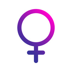 venus line gradient icon © dwi