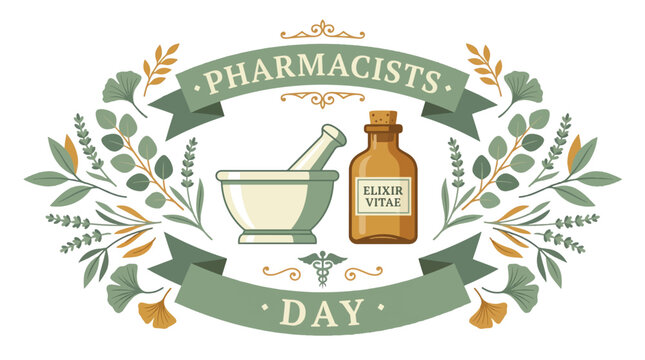 Pharmacists Day Illustration