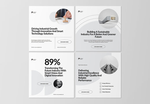 Industry Social Media Post Layout