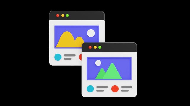 3D Page Transition | Alpha Channel