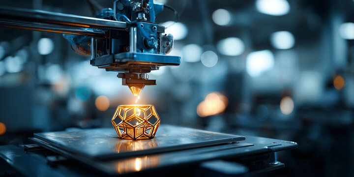 Advanced 3d printing technology enhancing supply chain resilience in industrial settings