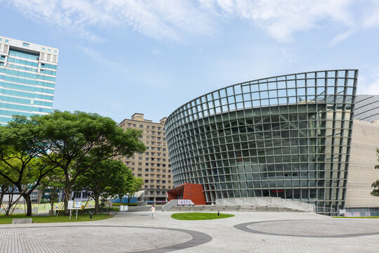 Taoyuan public library in Taiwan
