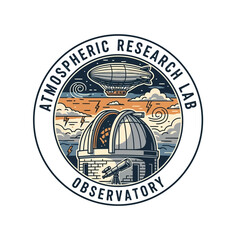 Atmospheric research observatory logo. © Praasm