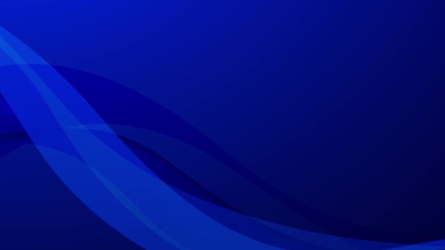 blue background abstract wave shape smooth motion futuristic banner design