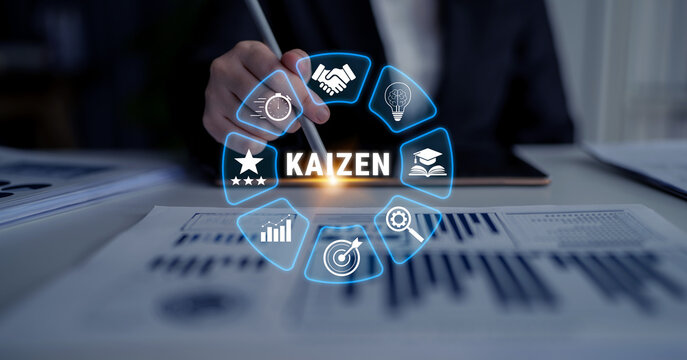 Business Process Improvement with Kaizen Principles and Visual Representation of Data Analytics for Continuous Development and Team Collaboration Quark.