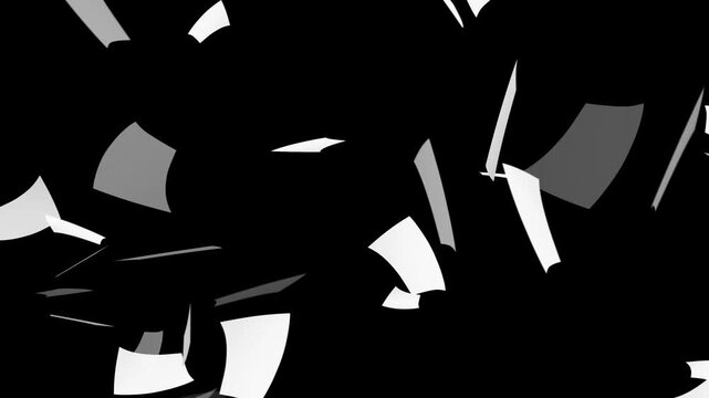 Sheets documents falling. Cinematic 3d rendering animation, White paper animation flying,
Blank paper sheets falling down, Drowned in Paperwork with too much Work. Blank white pages falling 