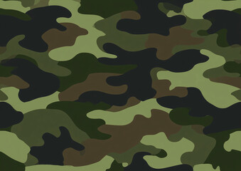 Fototapeta premium texture military camouflage repeats seamless army green hunting 