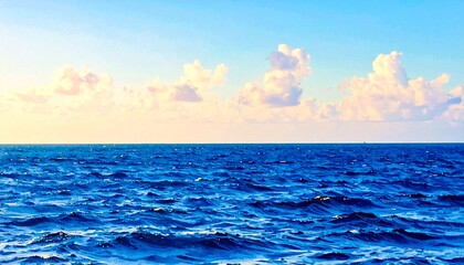 Fototapeta premium sunset over sea