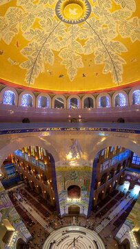 Details of the Basilica of Aparecida, in S&atilde;o Paulo, the largest center of the Catholic faith in Brazil.