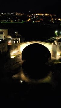 Mostar Bridge Night