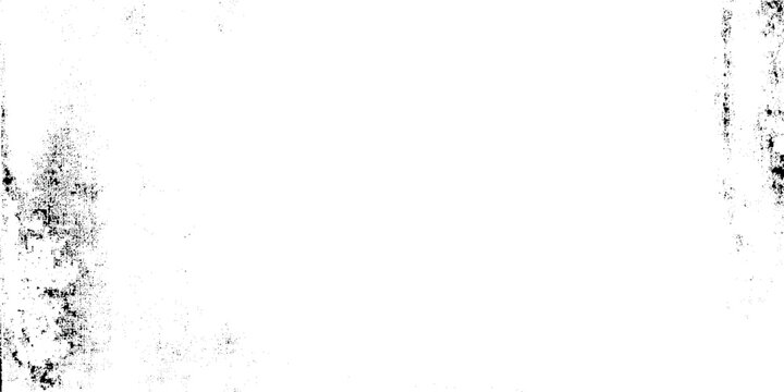 Grunge textured background with black smudges on white paper vector illustration