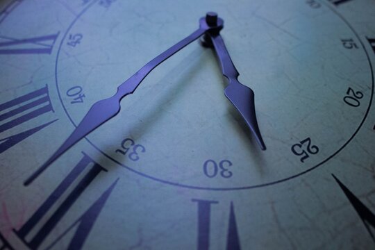 old clock face