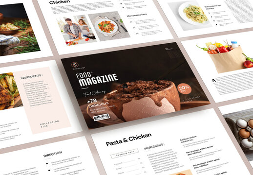Food Magazine Layout