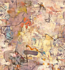 grunge background with graffiti © KAMLESH 