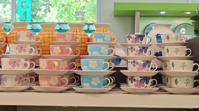 Ceramic household goods, ceramic household goods store.