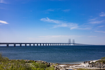 Oresund – most nad cieśniną Sund na Morzu Bałtyckim © Arkadiusz
