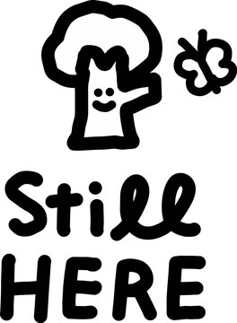 Tree Illustration Resilience Quote Hand Drawn Vector