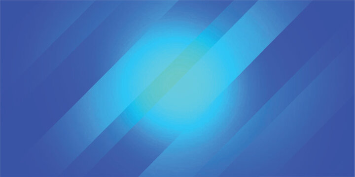 Blue Abstract Diagonal Gradient Background With Soft Light and Modern Geometric Stripes for Design