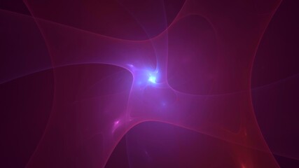 Obraz premium Illustration created as a 3D render without generative AI, multicolor geometric fractal abstract technology background