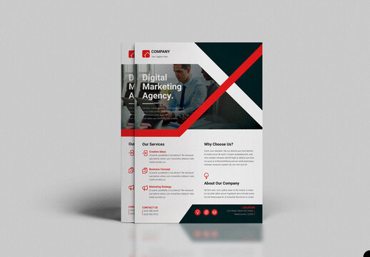 Digital Marketing Agency Flyer Template