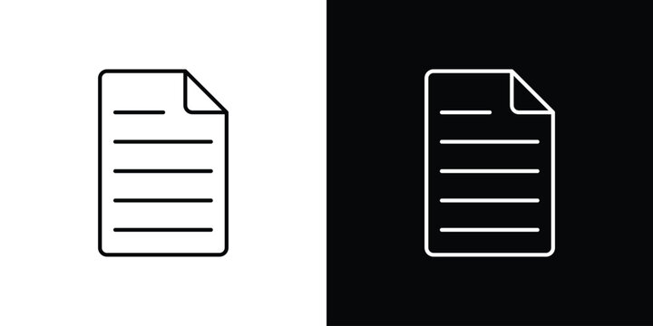 File icon symbol, best for mobile apps