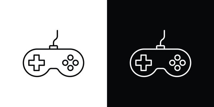 Gamepad icon symbol, best for mobile apps