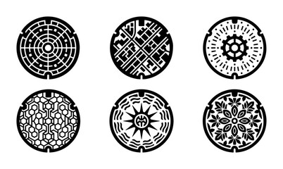Decorative Manhole Cover Designs © Saiful