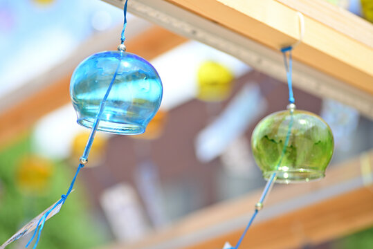 Cool wind chime swaying in the breeze.（風鈴）7