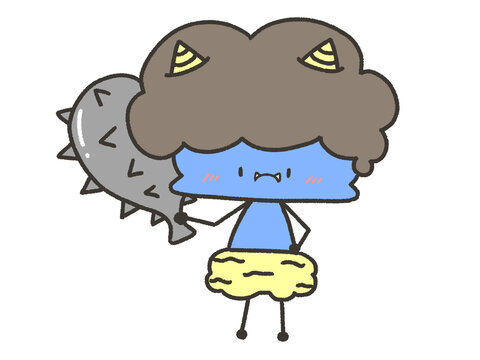 金棒持ってる青鬼