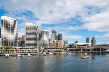 Obraz premium Darling Harbour entertainment destination Sydney