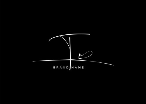 TR letter beauty cursive handwriting logo. vector logo| abstract logo| minimalist logo| brand identity| calligraphy design.