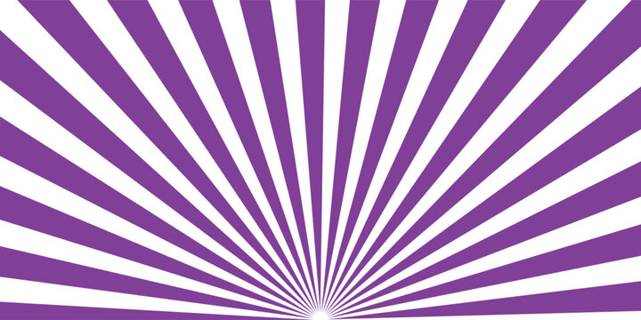  Abstract purple and white colour seamless halftone thik to thin flage arc line pattern used for as background. Vector illustration