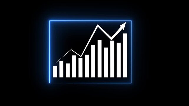 Investment and finance growth concept. Businessman analyzing money, profit, income, and financial data for economic success, business development, and long-term investment strategy.4K video