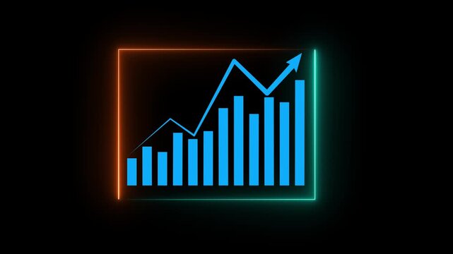 Investment and finance growth concept. Businessman analyzing money, profit, income, and financial data for economic success, business development, and long-term investment strategy.4K video